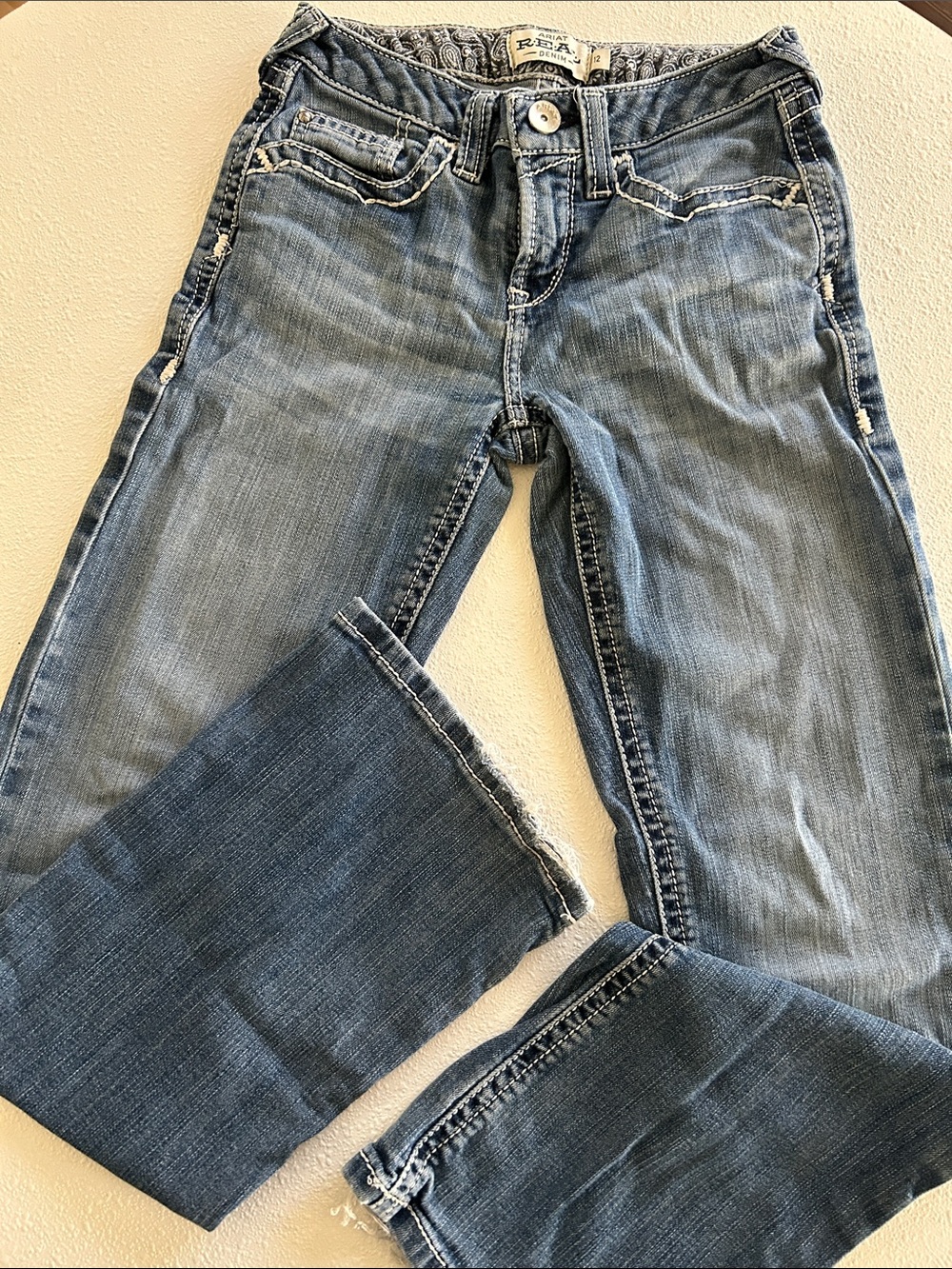 Light Wash kids Jeans - Blue Stretch Denim